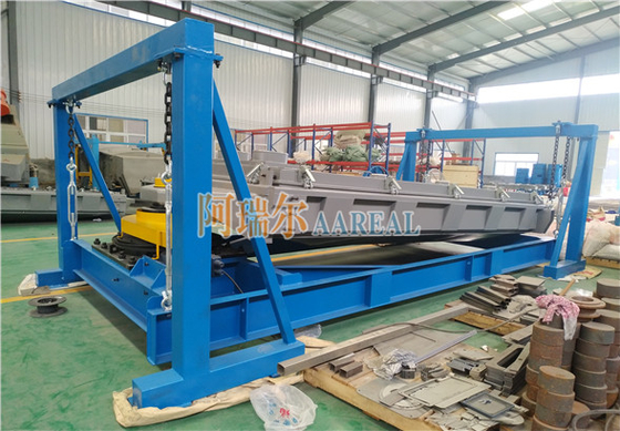 دقت بالا 1800 * 3600mm 3 Deck Rotex Gyratory Screen برای 40 Mesh 70 Mesh 120 Mesh طبقه بندی شن سیلیک
