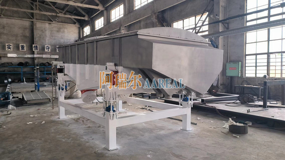 1800*4500mm 3 عرشه از فولاد ضد زنگ صفحه لرزش خطی برای گیاهان