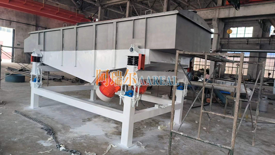 1800*4500mm 3 عرشه از فولاد ضد زنگ صفحه لرزش خطی برای گیاهان