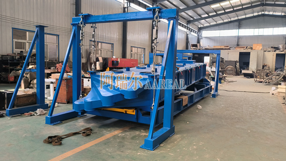 1500*5000mm درب دسترسی جانبی صفحه چرخش برای شن سیلیکون