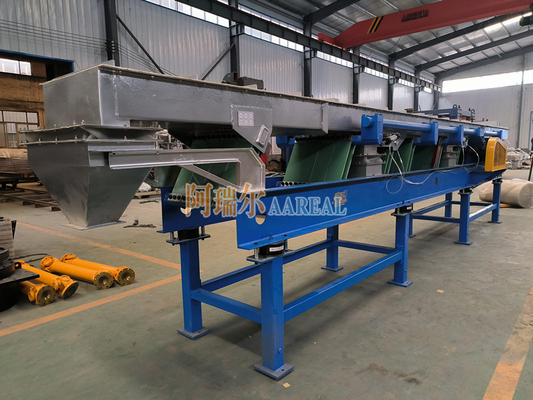 600mm*8000mm فولاد ضد زنگ برگ بهار محموله لرزش محرک برای انتقال نمک