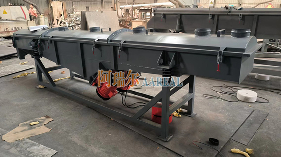 500*4000mm فولاد کربن 2 عرشه صفحه لرزش خطی