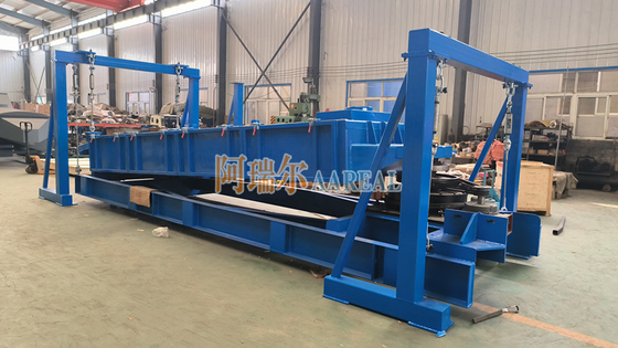 2000 * 5000mm درب دسترسی جانبی صفحه چرخش برای 65 ~ 90 TPH کلسیم آمونیوم نیترات