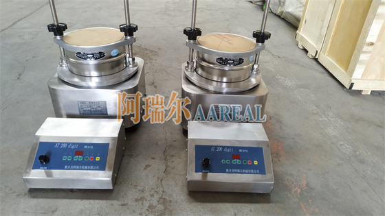 200mm 8 "فولاد ضد زنگ فشرده الکترومغناطیسی لرزش جارو شیکر حرکت سه بعدی