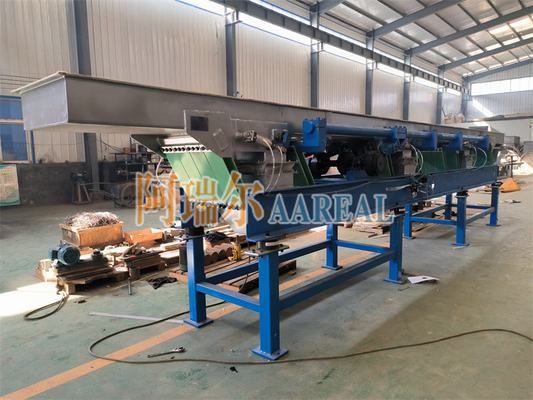 فاصله بلند 600mm عرض فولاد ضد زنگ 304 برگ بهار محموله لرزش متناوب متعادل برای 25 تن در ساعت نمک انتقال