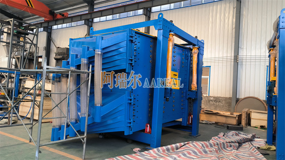 سيرامک پروپانت صنعتي گيراتوري سيفتر 10-15 TPH دوپليکس سيفتنگ تکنولوژی
