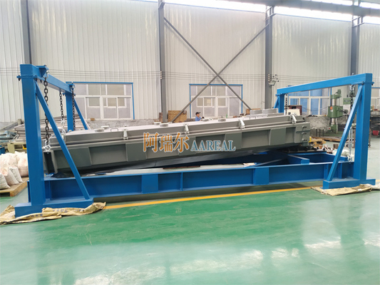 دستگاه صفحه نمایش چرخش 1800*3600mm با ظرفیت بالا برای جداسازی پودر UHMWPE