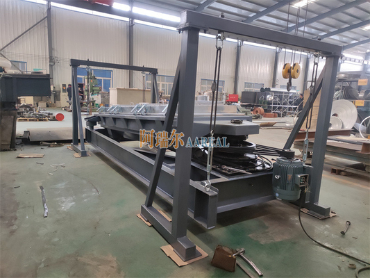 دستگاه صفحه نمایش چرخش 1800*3600mm با ظرفیت بالا برای جداسازی پودر UHMWPE