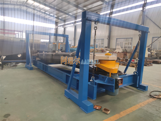 دستگاه صفحه نمایش چرخش 1800*3600mm با ظرفیت بالا برای جداسازی پودر UHMWPE
