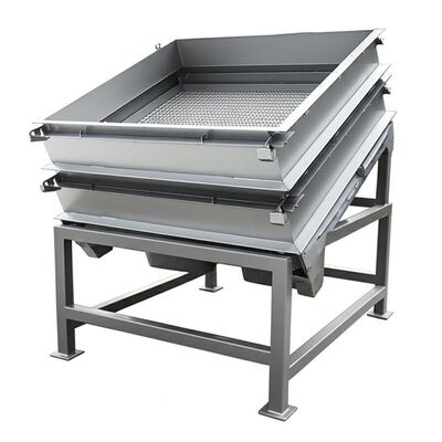 یک تا پنج لایه از صفحه نمایش صفحه لرزه ای که شامل حرکت سه بعدی برای جداسازی مواد بهینه شده است