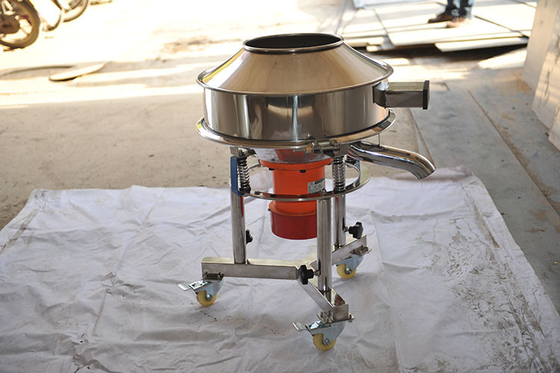 دستگاه جدا کننده ارتعاش قابل حمل Vibro Filter Sieve Machine برای صنعت سرامیک