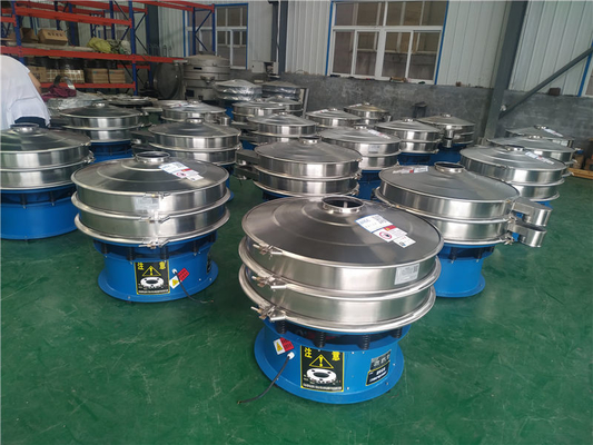 1000mm 200 Mesh 325 Mesh Rotary Vibrating Screen برای پودر آهن