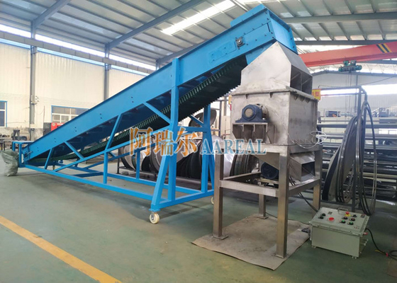 1400mm بلند شدن دامن صنعتی کمربند حمل کننده برای بلوک شکر