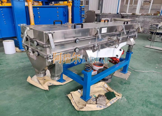 1200 * 2000mm Multi-Deck Stainless Steel Linear Vibro Sifter برای ادویه جات و گیاهان