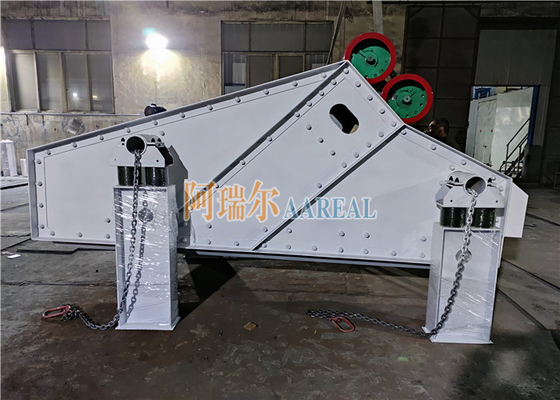 شن و ماسه پلی اورتان سیب 120t / H تخلیه آب وکر وکر صفحه نمایش
