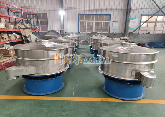قطر 1200mm SUS دستگاه غربالگری ارتعاش برای رنگدانه اکسید آهن