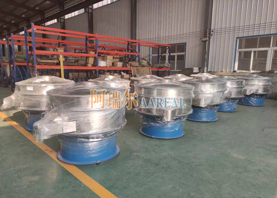 قطر 1200mm SUS دستگاه غربالگری ارتعاش برای رنگدانه اکسید آهن