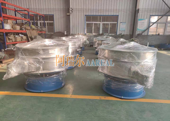 قطر 1200mm SUS دستگاه غربالگری ارتعاش برای رنگدانه اکسید آهن