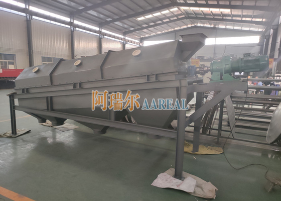 1000 * 4000mm Rotary Trommel Screen برای چامیل فلفل نعناع سه بخش