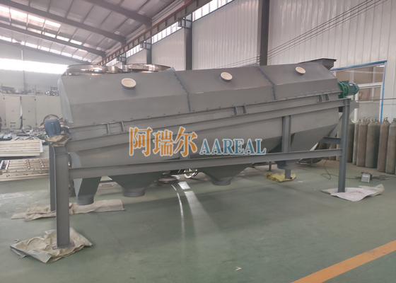 1000 * 4000mm Rotary Trommel Screen برای چامیل فلفل نعناع سه بخش