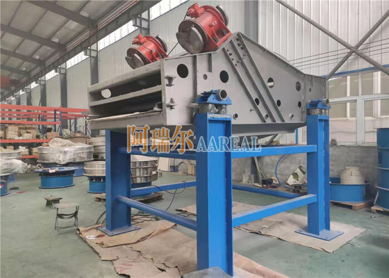 1500*3000mm صفحه لرزش خطی مستطیل برای فولاد ضد زنگ قند