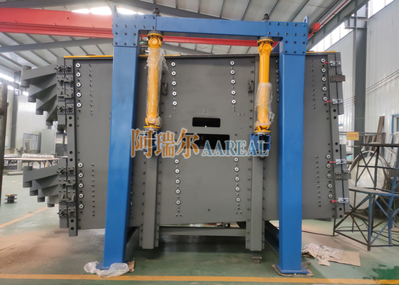 1 ~ 5 لایه رکتونگولار Gyratory Sifter برای شن گارنت آسان برای تعویض صفحه نمایش