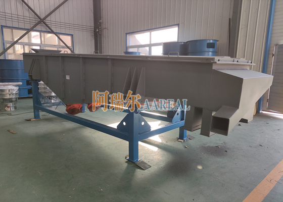 1800 * 4500mm فولاد ضد زنگ چند طبقه مستطیل خطی لرزش صفحه نمایش برای نمک دریا