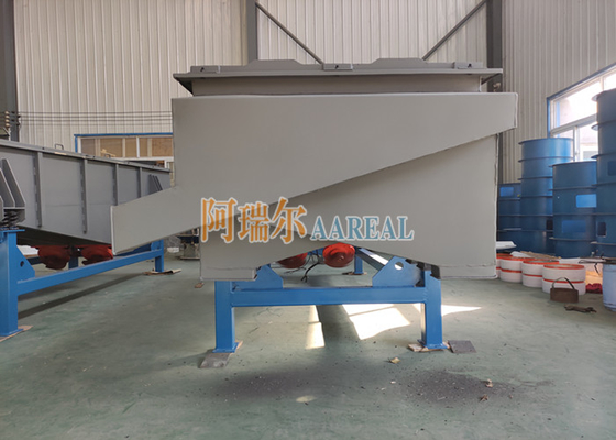 1000 * 3000mm فولاد کربن چند عرشه خطی لرزش صفحه برای کربنات کلسیم