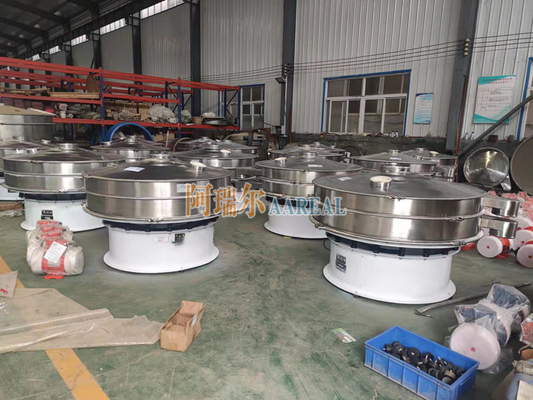 دستگاه صفحه نمایش ارتعاش 1500mm فولاد ضد زنگ برای پودر دی اکسید تیتانیوم