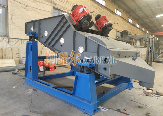 عملکرد بالا 1800*5000mm 4 Deck Mogensen خطی مستطیل لرزش صفحه نمایش برای مواد آتش شکن