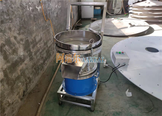 اندازه کوچک کارایی بالا 450mm بی سر و صدا فولاد ضد زنگ 304 سیب فیلتر ارتعاش برای فیلتر کردن شیر سویا داغ