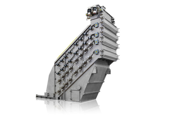 2400 * 6000mm 3 Deck High Frequency Screen Vibratory Sieve برای سنگ مرمر ذرات کربنات کلسیم جداسازی دقیق توسط موتورهای عدم تعادل