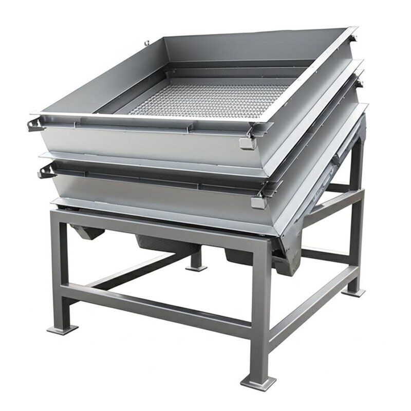 یک تا پنج لایه از صفحه نمایش صفحه لرزه ای که شامل حرکت سه بعدی برای جداسازی مواد بهینه شده است