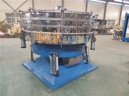 2000mm فولاد ضد زنگ درجه غذایی 316L ماشین غربالگری آبشاری برای غربالگری نمک دریا