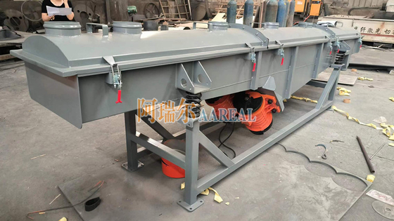 500*4000mm فولاد کربن 2 عرشه صفحه لرزش خطی
