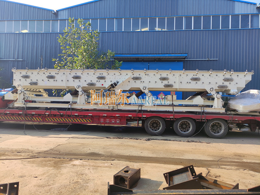 1.6m عرض 18.5 بلند کارایی بالا فولاد ضد زنگ ناقل ارتعاش نامتعادل برای شکر خام
