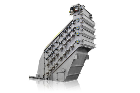 2400 * 6000mm 3 Deck High Frequency Screen Vibratory Sieve برای سنگ مرمر ذرات کربنات کلسیم جداسازی دقیق توسط موتورهای عدم تعادل