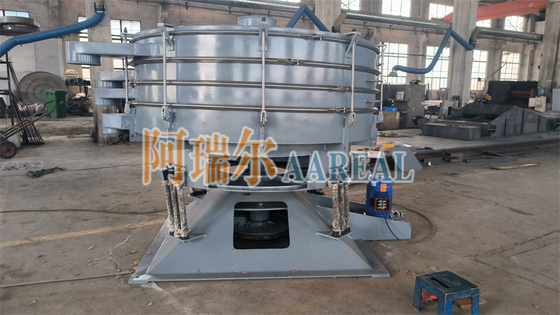 ماشین غربالگری چند طبقه ای از فولاد کربن 1500 میلی متری برای طبقه بندی شن سیلیکا دقت بالای غربالگری ظرفیت بزرگ