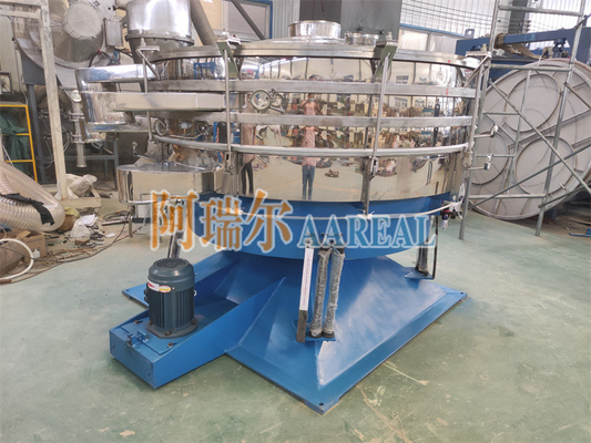 90٪ ~ 99٪ دقت بالا غربالگری ظرفیت بزرگ 1500mm ~ 2300mm پوسته نارگیل کربن فعال ماشین غربالگری برای غربالگری دقیق کربن فعال