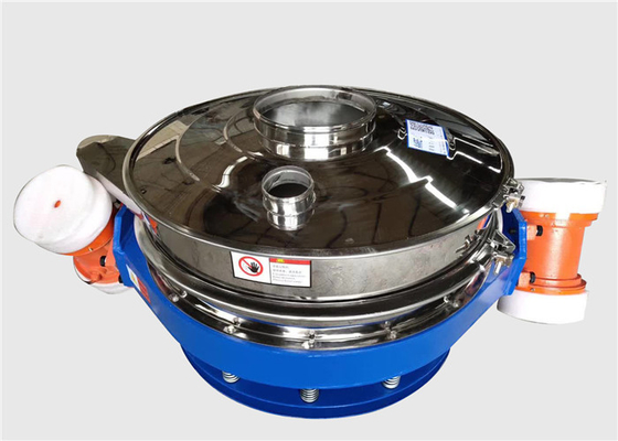 شکل گرد Vibro Screen Machine Flow Through Separator برای پودر دی اکسید سیلیکون