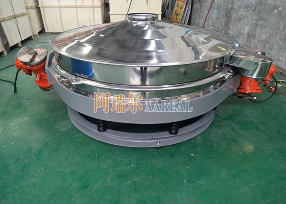 0.75kW 1500mm صفحه نمایش چرخش دایره ای برای پودر سیمان