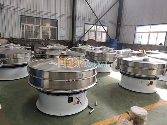 دستگاه صفحه نمایش ارتعاش 1500mm فولاد ضد زنگ برای پودر دی اکسید تیتانیوم